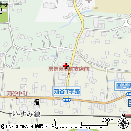 千葉県いすみ市苅谷191周辺の地図