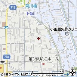 神奈川県小田原市鴨宮415周辺の地図