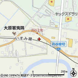 千葉県いすみ市苅谷1057周辺の地図