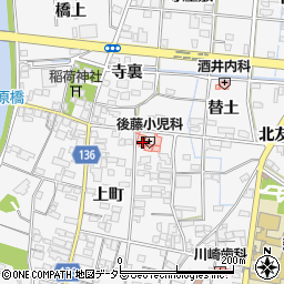 愛知県一宮市萩原町萩原替土1322周辺の地図