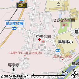滋賀県彦根市鳥居本町1642周辺の地図