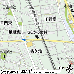 愛知県一宮市大和町妙興寺地蔵恵68-1周辺の地図
