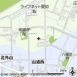 愛知県一宮市東加賀野井江西117周辺の地図