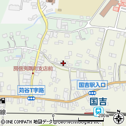 千葉県いすみ市苅谷1126周辺の地図