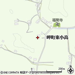 千葉県いすみ市岬町東小高358周辺の地図