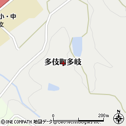 島根県出雲市多伎町多岐周辺の地図