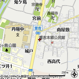 愛知県一宮市丹陽町重吉城戸126周辺の地図