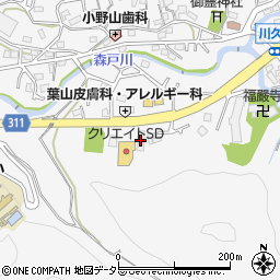 ヤマト運輸葉山宅急便センター店周辺の地図