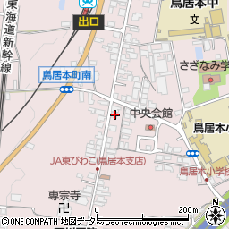 滋賀県彦根市鳥居本町1686周辺の地図