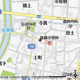 愛知県一宮市萩原町萩原替土1319周辺の地図