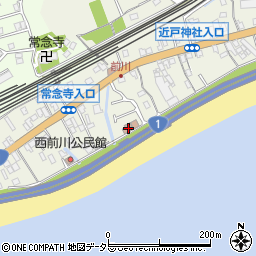 小田原市役所　前羽福祉館周辺の地図