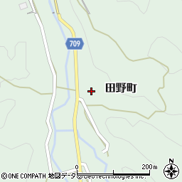 京都府綾部市田野町岡倉周辺の地図
