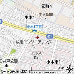 ジャパンシステム周辺の地図