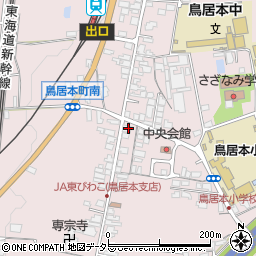 滋賀県彦根市鳥居本町1687周辺の地図