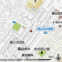 藤山台４１１号棟周辺の地図