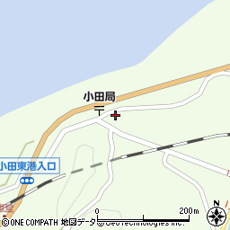 島根県出雲市多伎町小田545周辺の地図