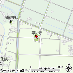 専祐寺周辺の地図
