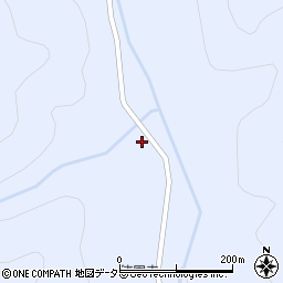 京都府京都市左京区久多上の町244周辺の地図