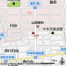 岩倉東クリニック周辺の地図
