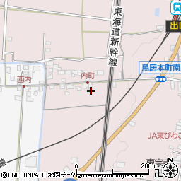 滋賀県彦根市鳥居本町2849周辺の地図