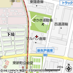 マルハン倉庫株式会社　本社周辺の地図
