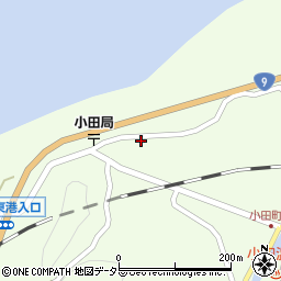 島根県出雲市多伎町小田537周辺の地図