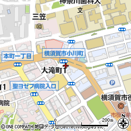 大滝会館周辺の地図