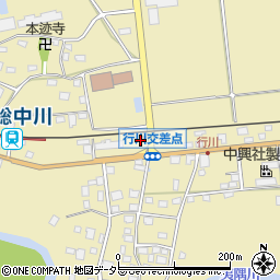 いすみ警察署　中川駐在所周辺の地図