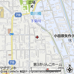 神奈川県小田原市鴨宮402周辺の地図