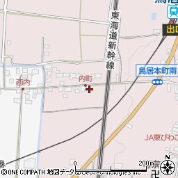 滋賀県彦根市鳥居本町2847周辺の地図