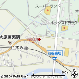 千葉県いすみ市苅谷1068周辺の地図