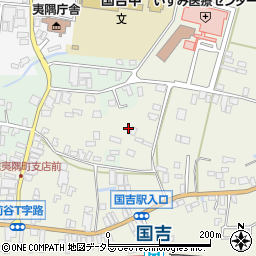 千葉県いすみ市苅谷404周辺の地図