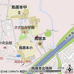 滋賀県彦根市鳥居本町1436-8周辺の地図