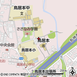 滋賀県彦根市鳥居本町1436周辺の地図