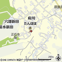 神奈川県小田原市府川周辺の地図