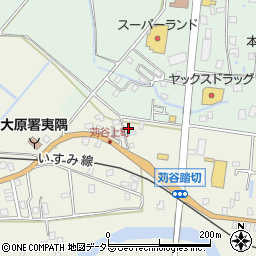千葉県いすみ市苅谷1069-1周辺の地図