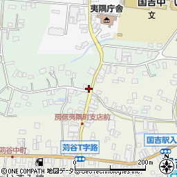 千葉県いすみ市苅谷1118周辺の地図