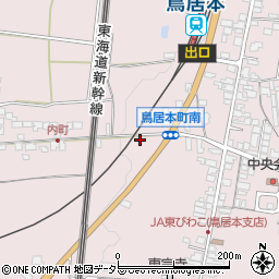 滋賀県彦根市鳥居本町2412周辺の地図