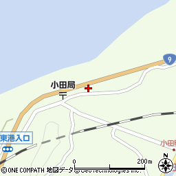 島根県出雲市多伎町小田536周辺の地図