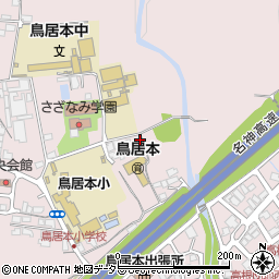 滋賀県彦根市鳥居本町1436-1周辺の地図