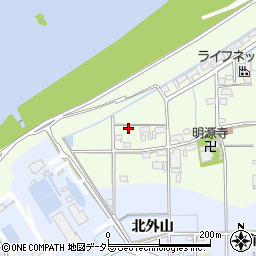 愛知県一宮市東加賀野井江西24周辺の地図