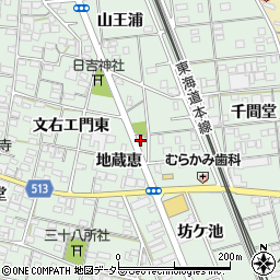 愛知県一宮市大和町妙興寺地蔵恵49周辺の地図