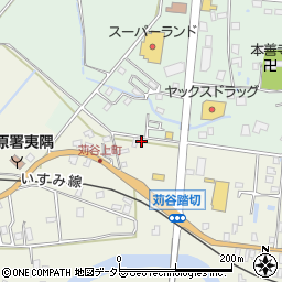 千葉県いすみ市苅谷1070周辺の地図