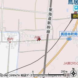 滋賀県彦根市鳥居本町2845周辺の地図