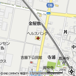 愛知県一宮市明地金屋敷76周辺の地図