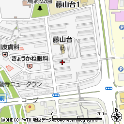 藤山台１０８号棟周辺の地図