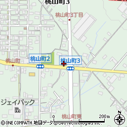 すき家春日井桃山店周辺の地図