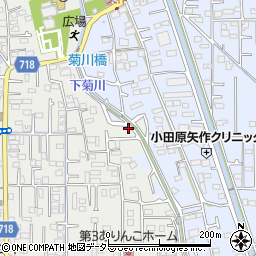 神奈川県小田原市鴨宮403-10周辺の地図