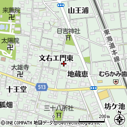 愛知県一宮市大和町妙興寺地蔵恵35周辺の地図