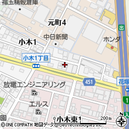 〒485-0058 愛知県小牧市小木の地図